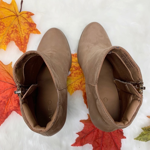 Aldo Tan Ankle booties sz9 - Picture 4 of 7